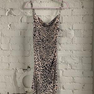 Cheetah print dress